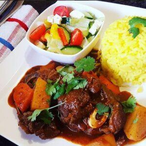 Rice and Beef