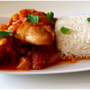 Rice and Broiler chicken