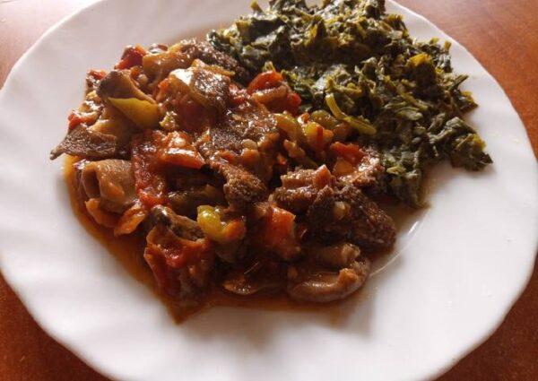 Ugali and Matumbo fry